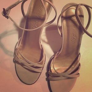Marshall Fields Nude Strappy Sandals